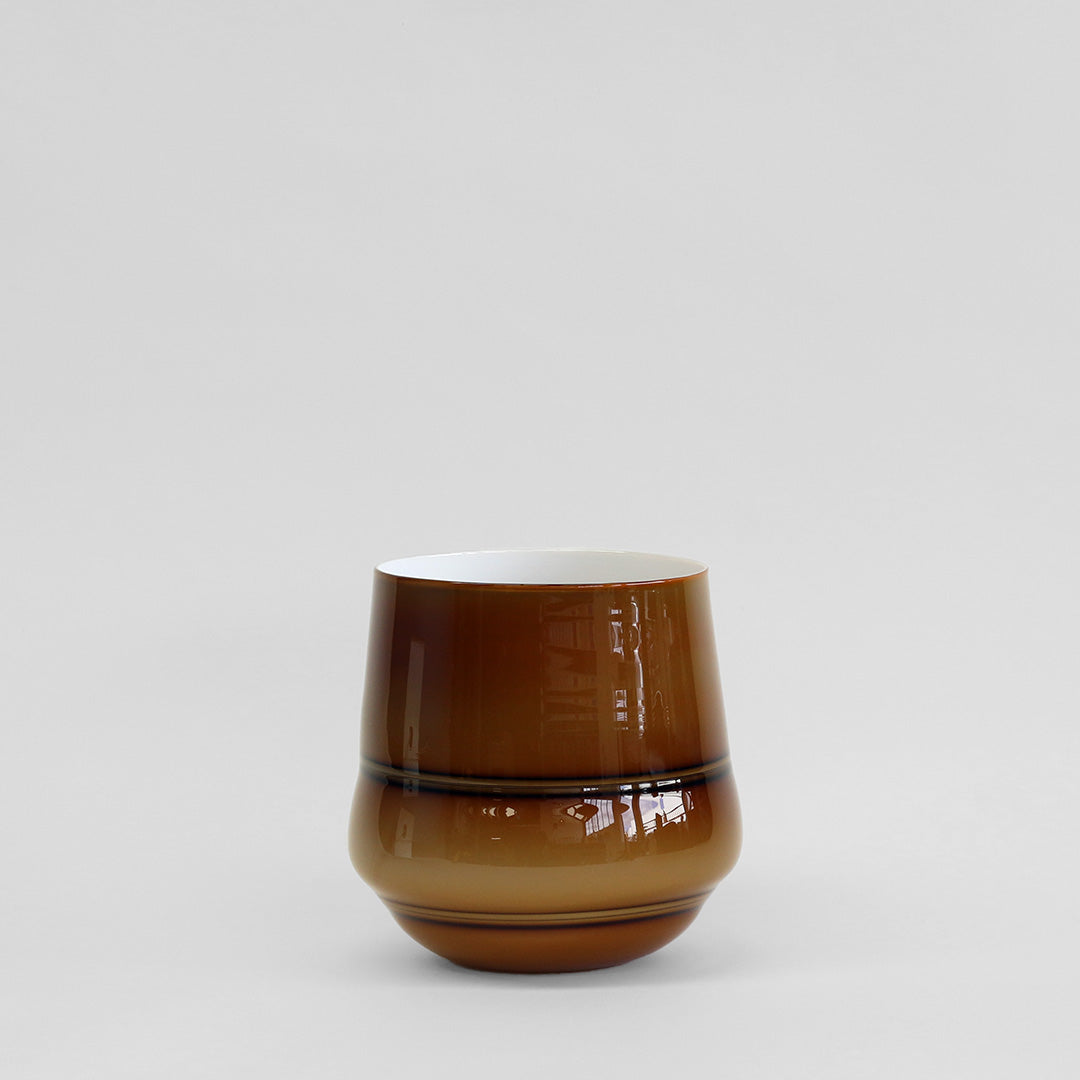 Folded Vase — Caramel