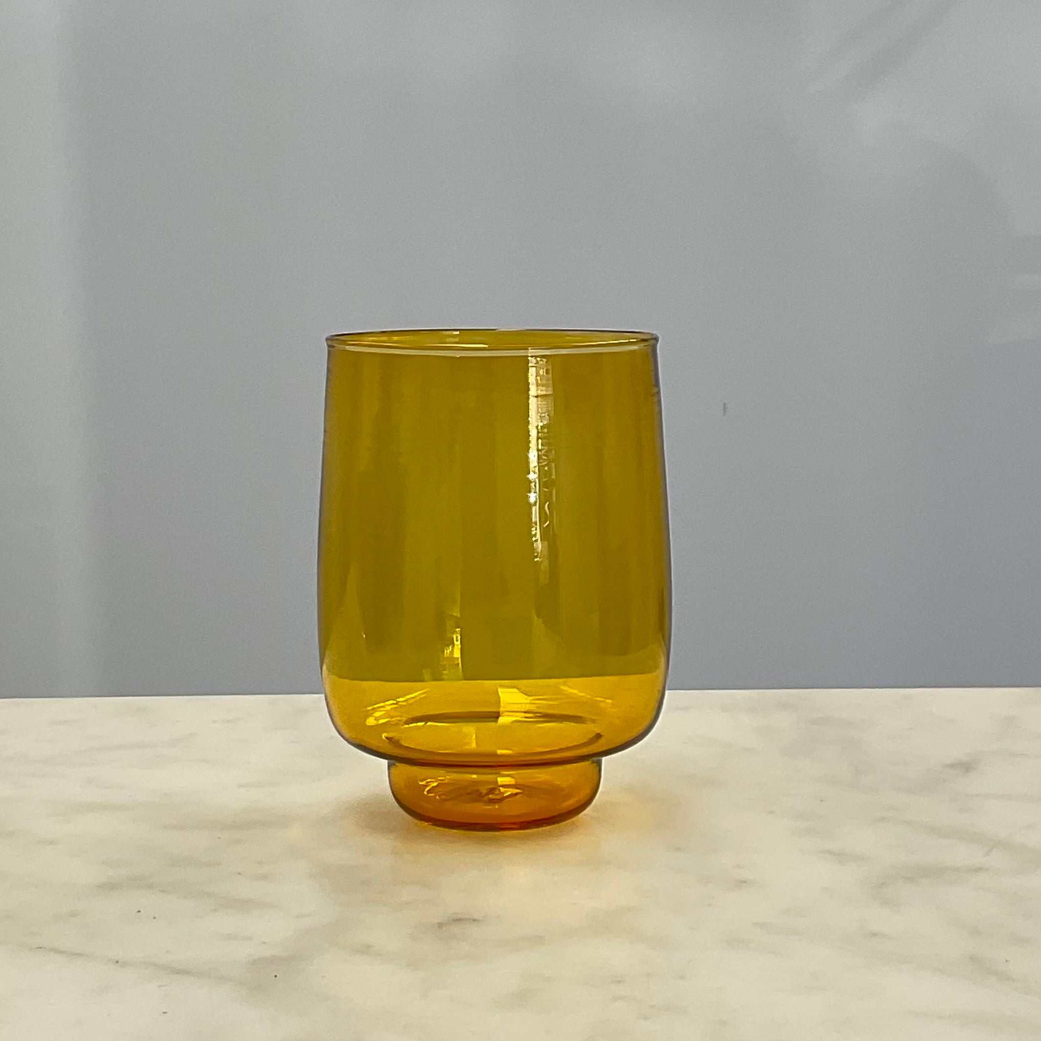 Footed Cup - Yellow