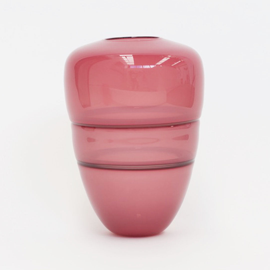 Folded Vase - Mulberry