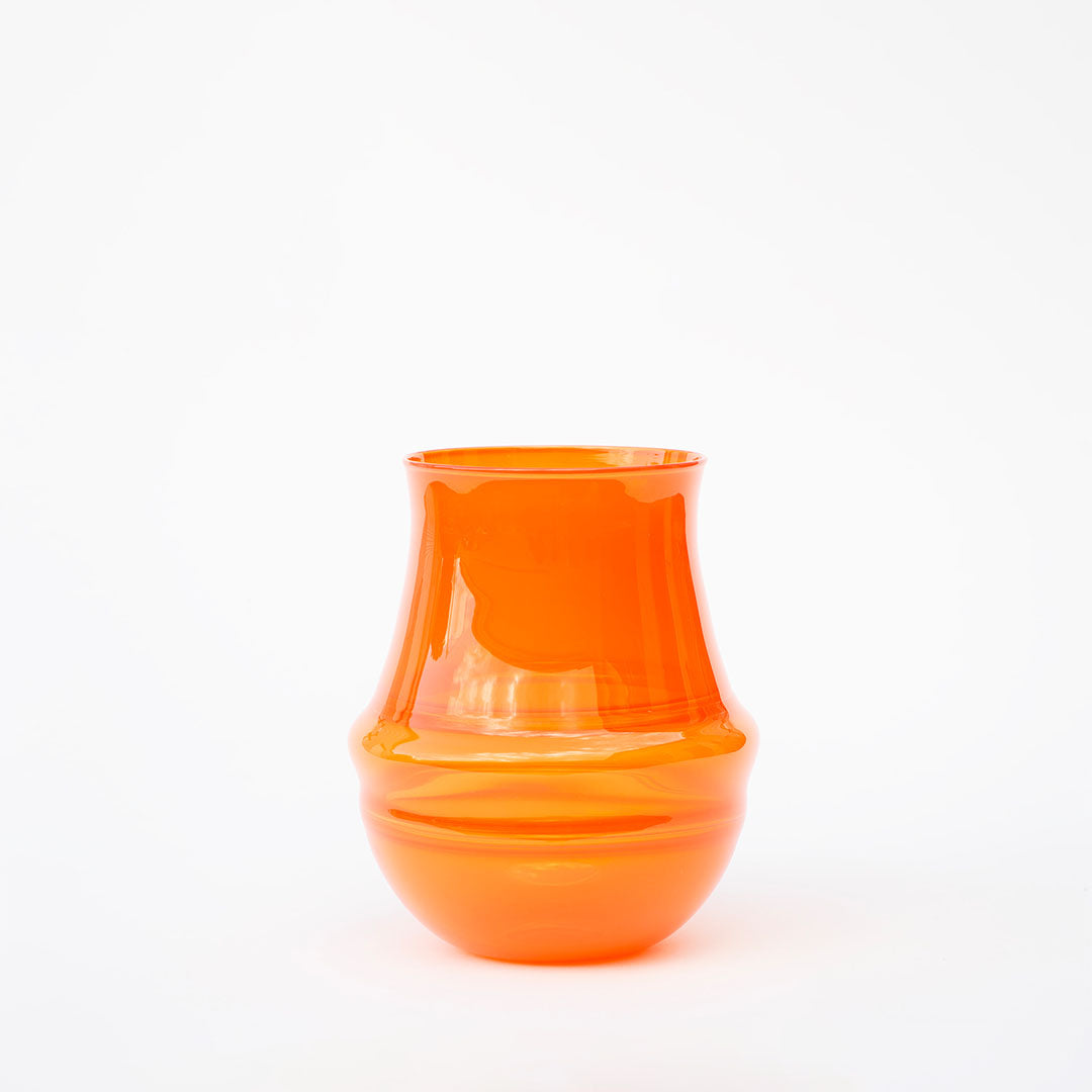Folded Vase - Persimmon