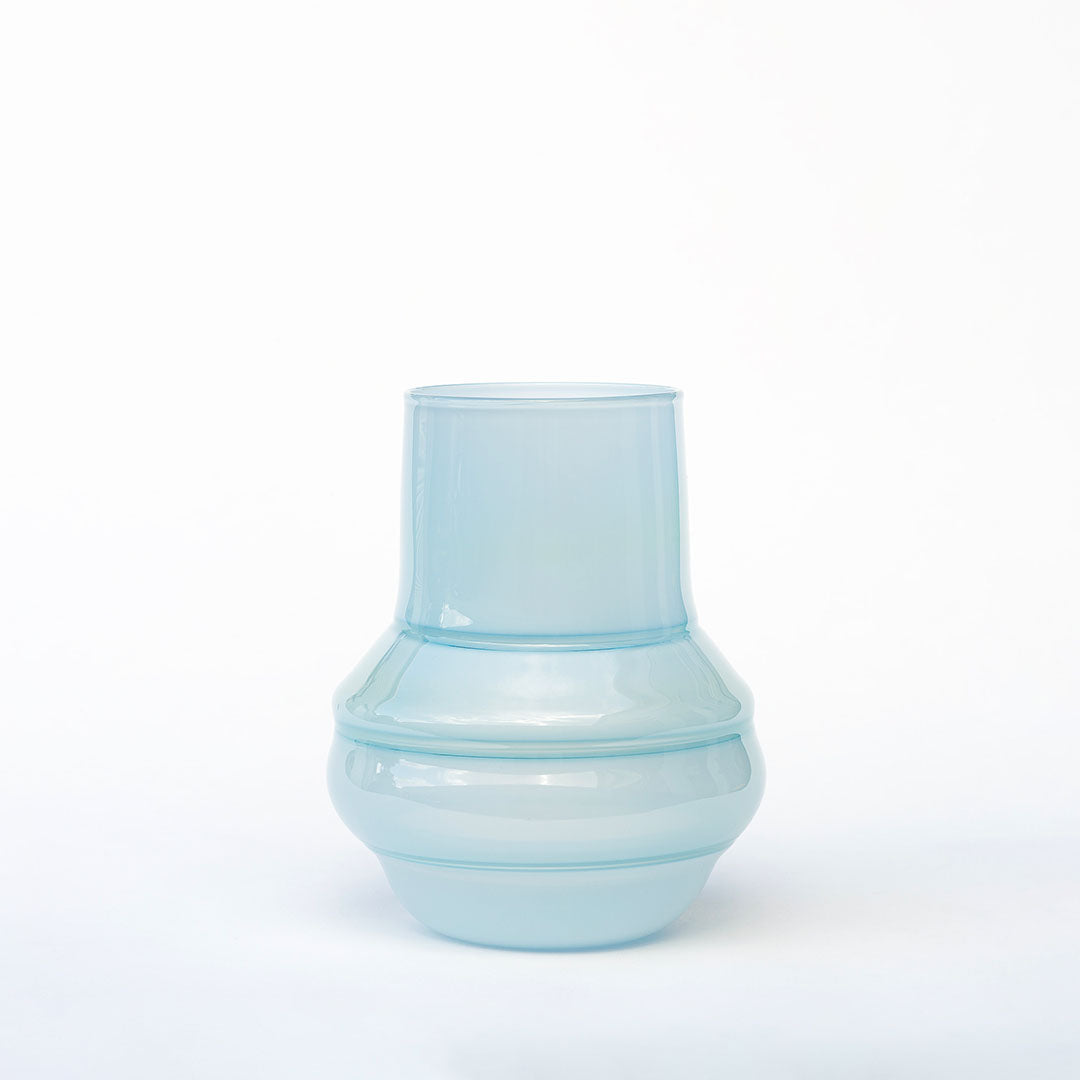 Folded Vase - Sky Blue