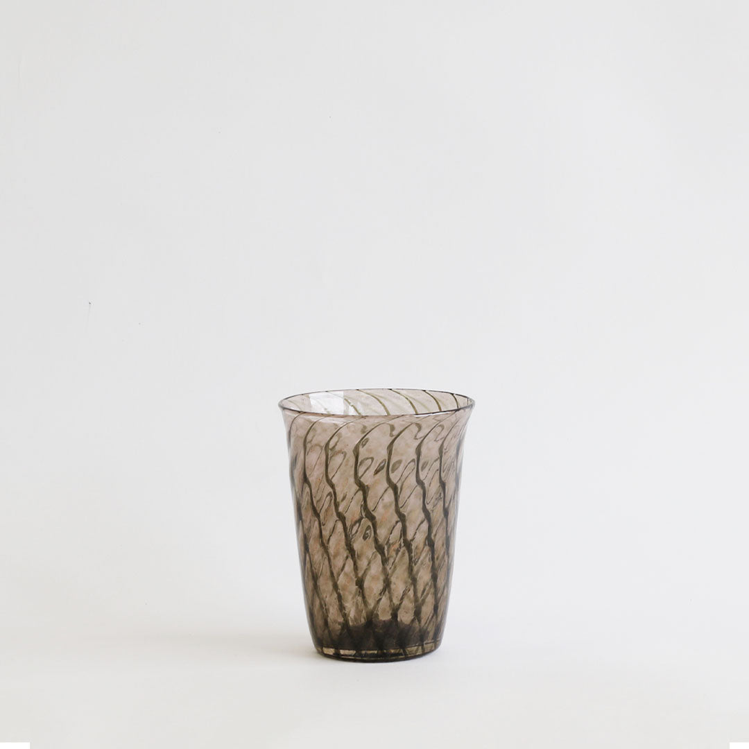 Gold Diamond Optic Vase