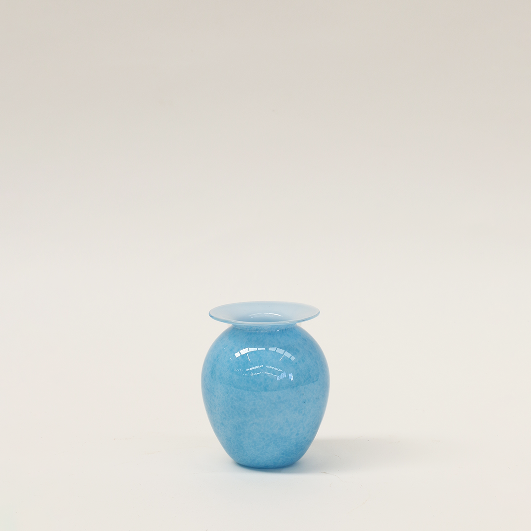 Pacific Blue Collar Vase