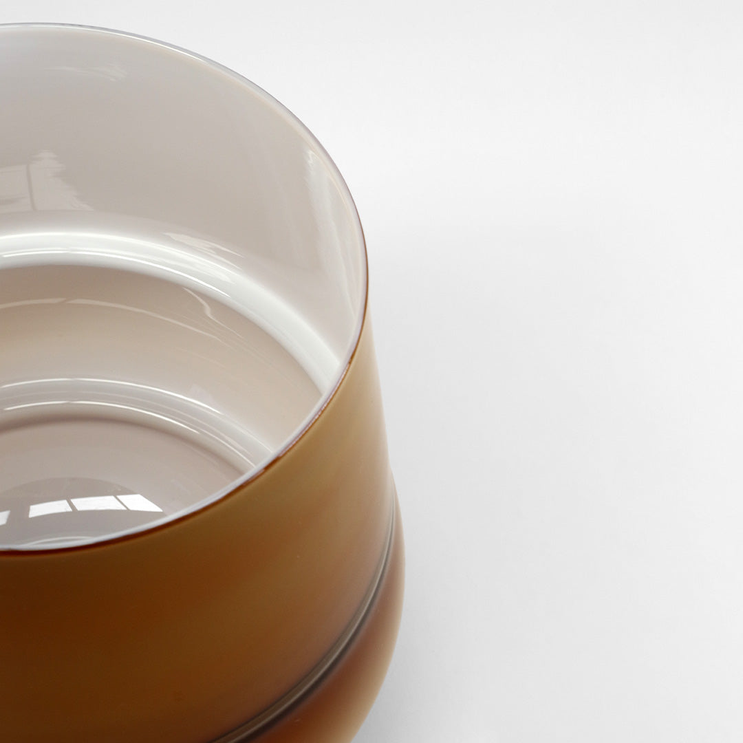 Folded Vase — Caramel