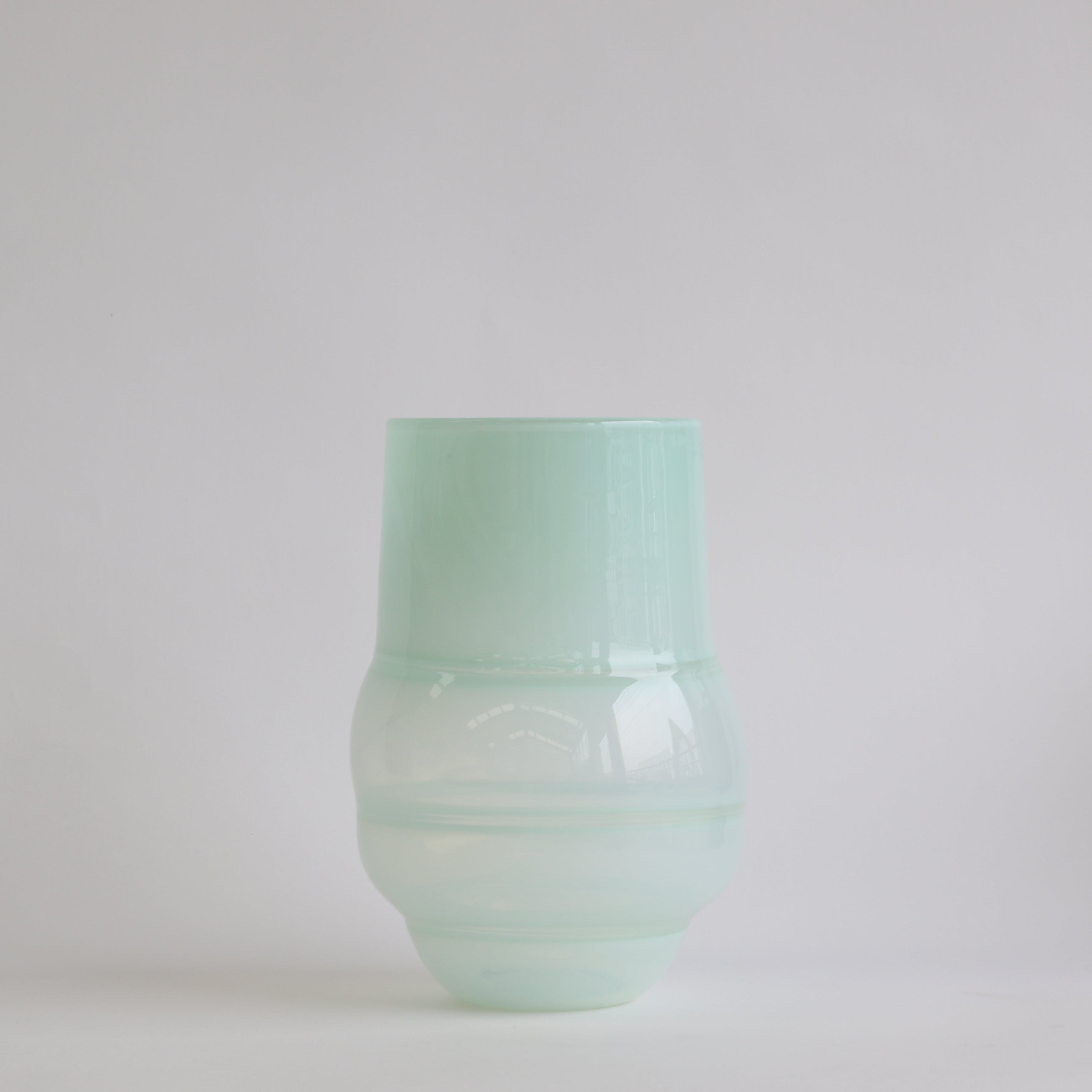Folded Vase - Seafoam