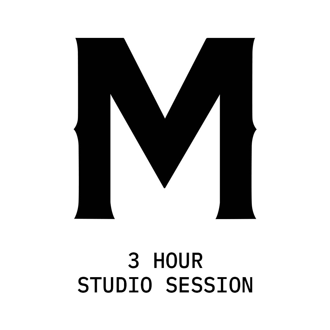 3 Hour Studio Booking