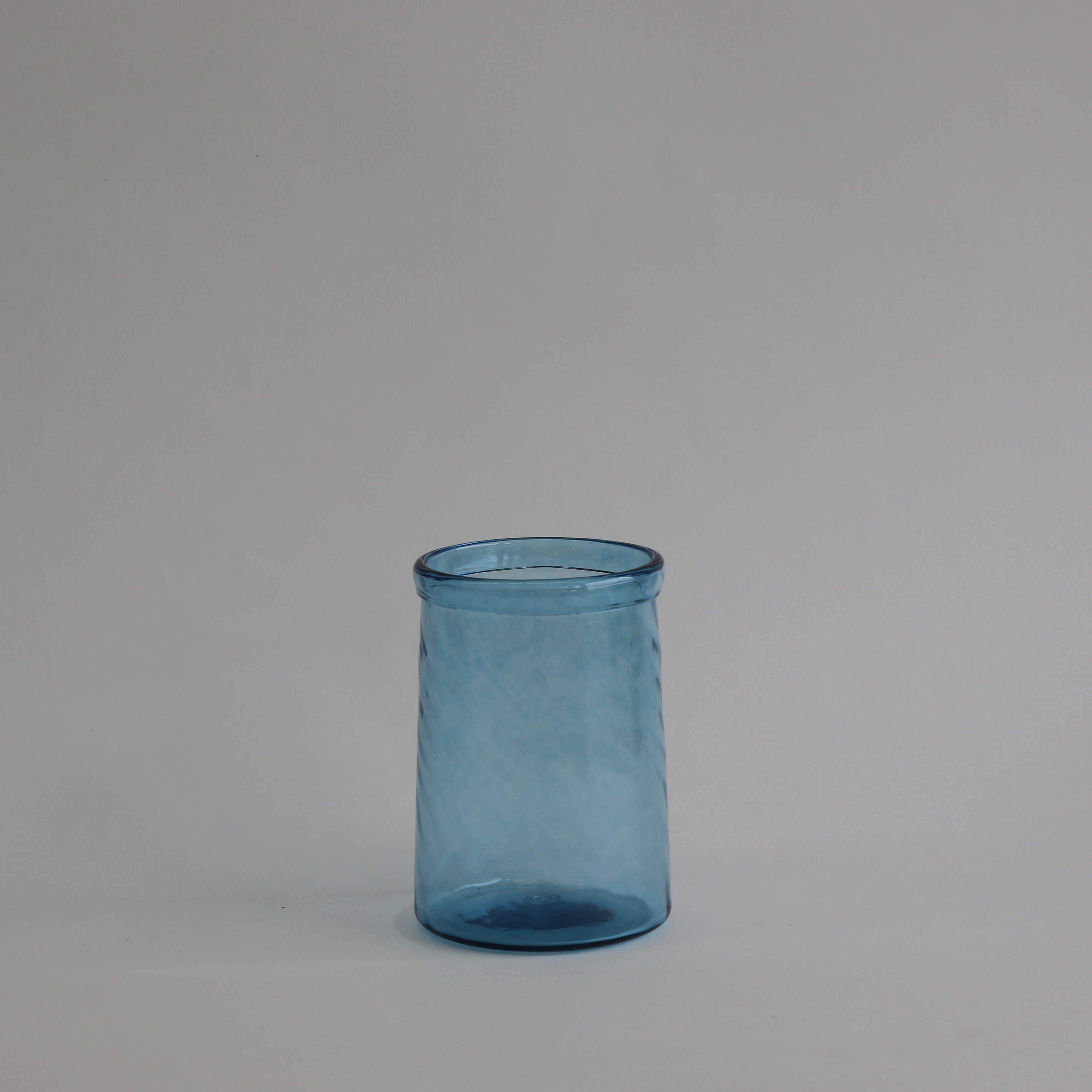 Twist Table Vase - Aqua