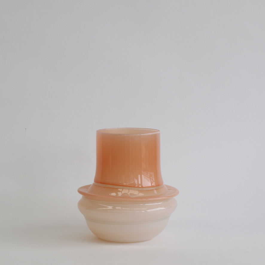 Folded Vase - Peach (Second)