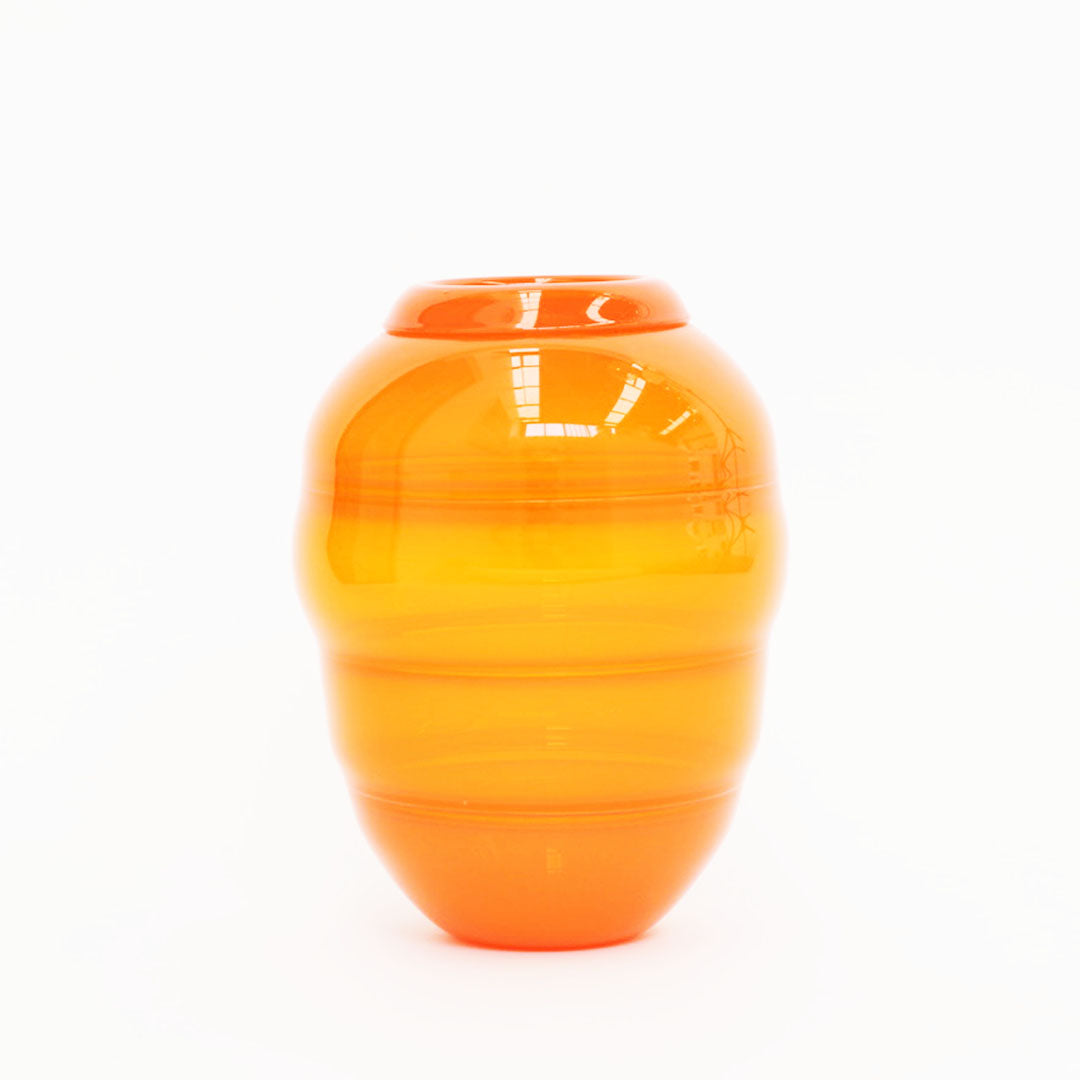 Folded Vase - Persimmon