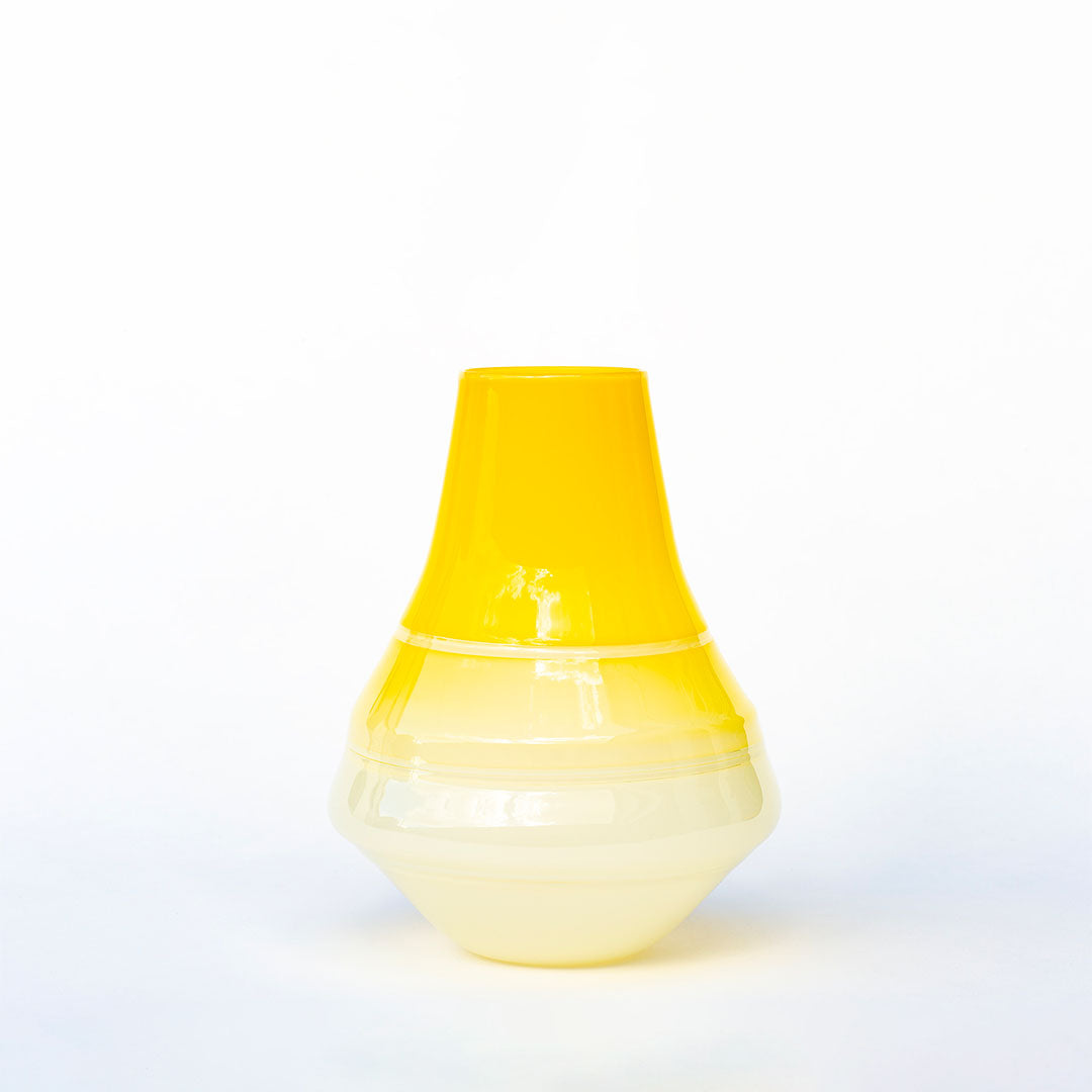 Folded Vase - Lemon