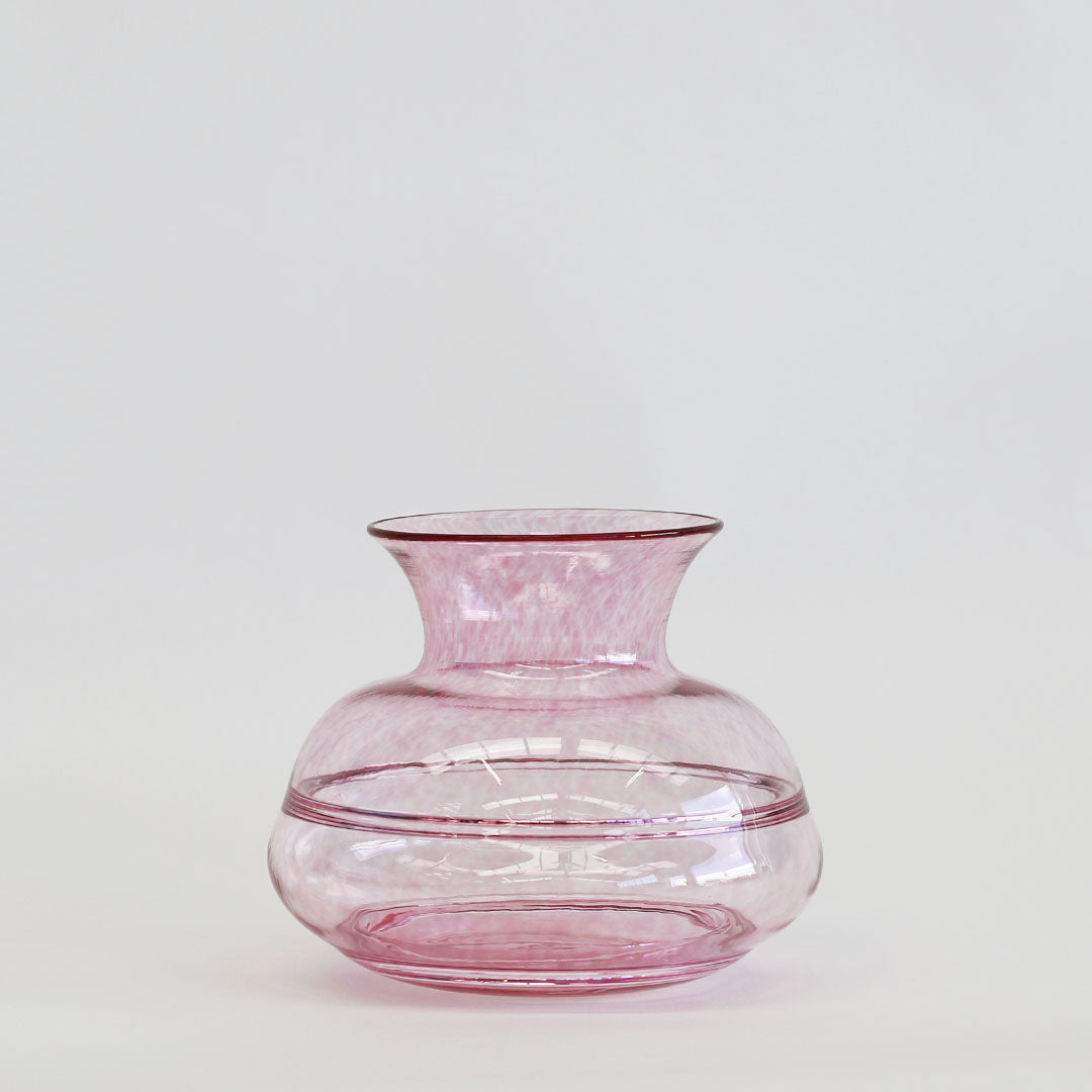 Low Folded Amaranth Vase