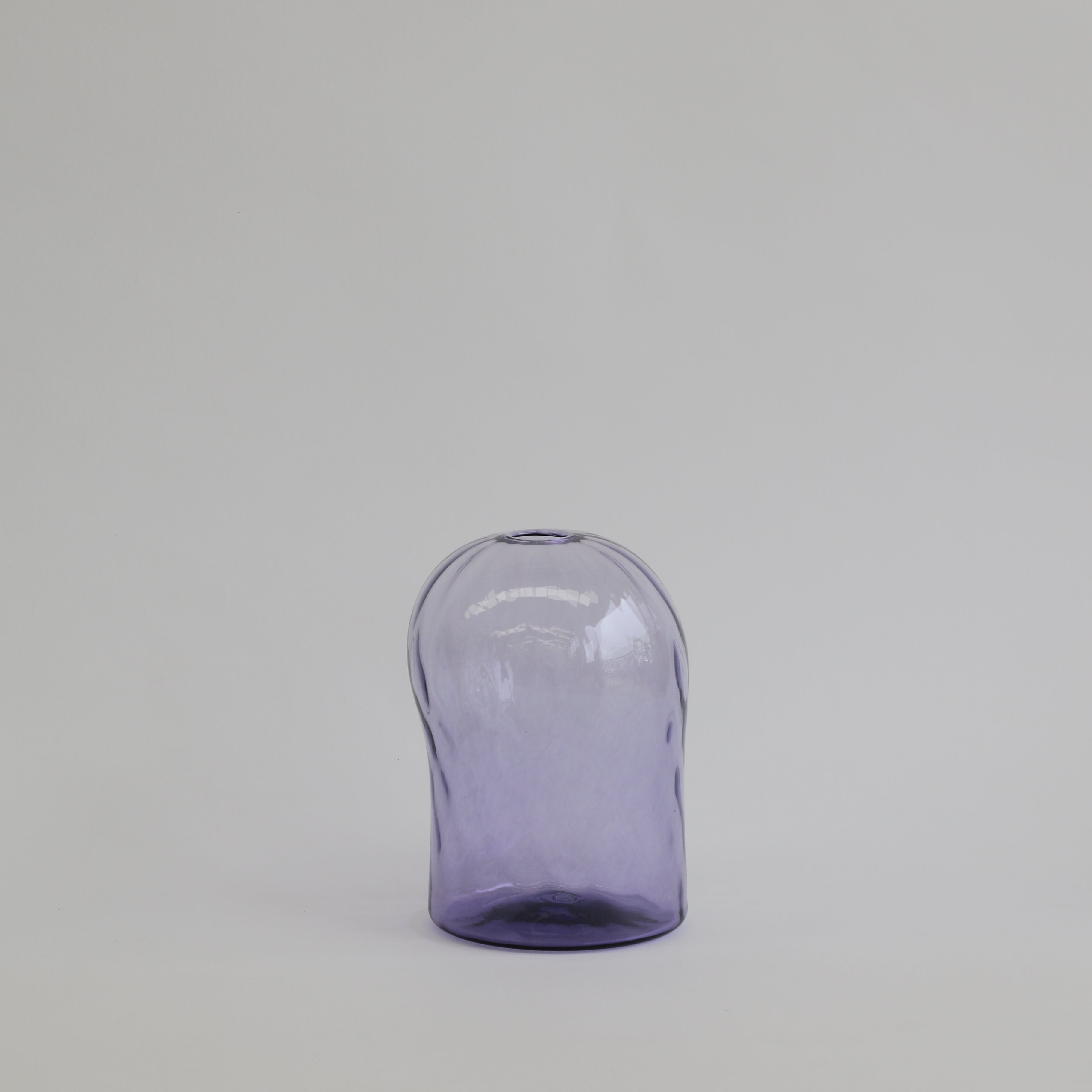 Dome Twist Vase - Amethyst