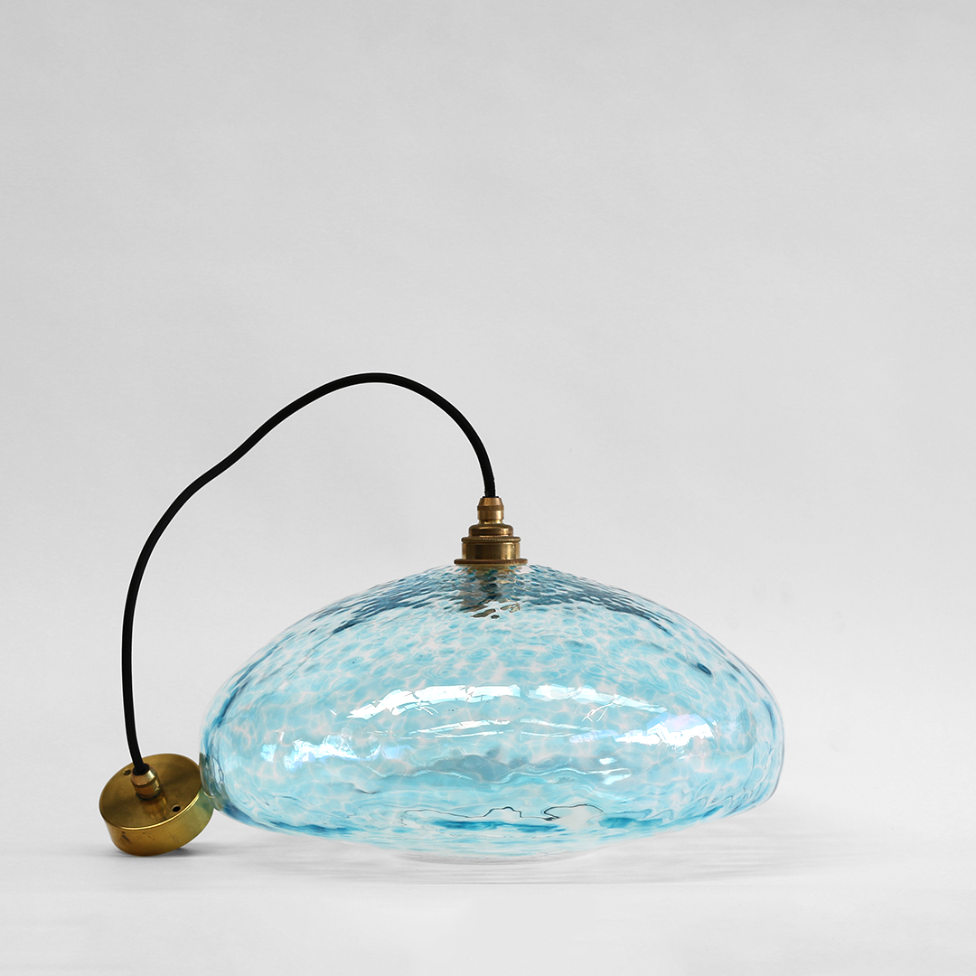 Sample — XL Aqua Frit Square Low Dome
