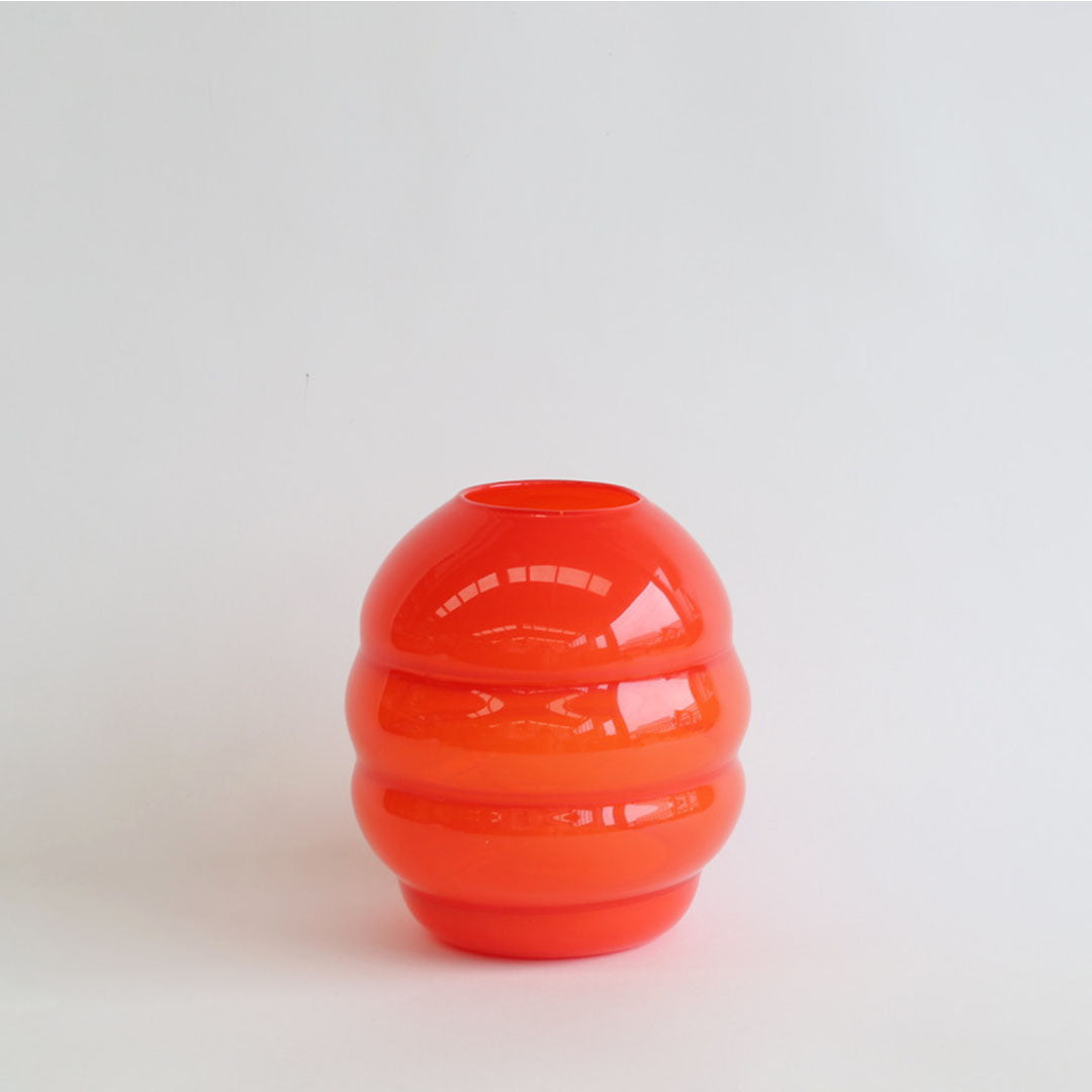 Folded Vase - Tomato